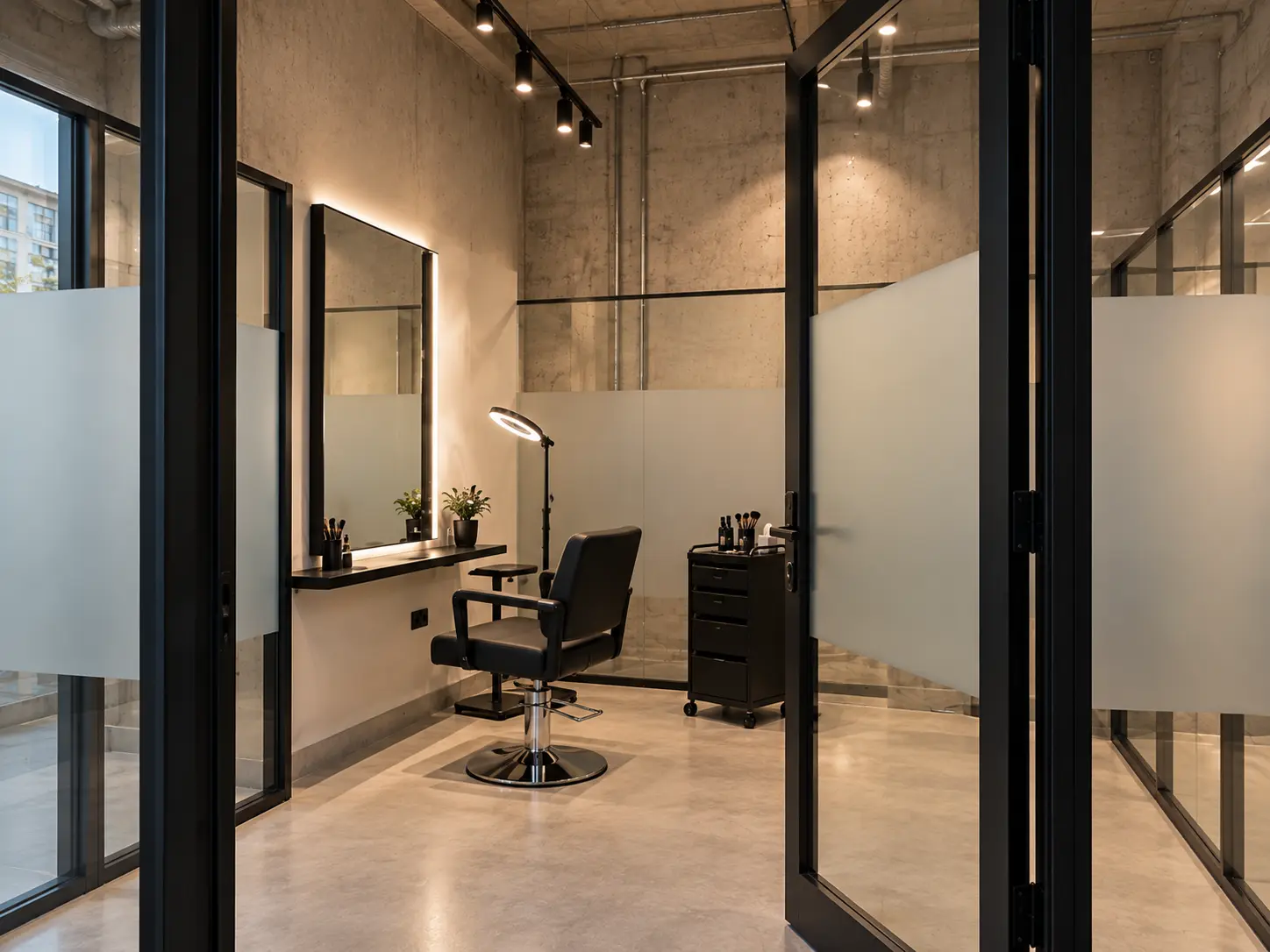 HostX makeup studio concept